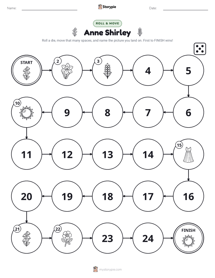 Roll & Move Game