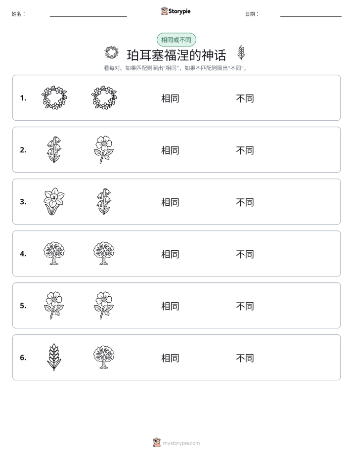 相同或不同
