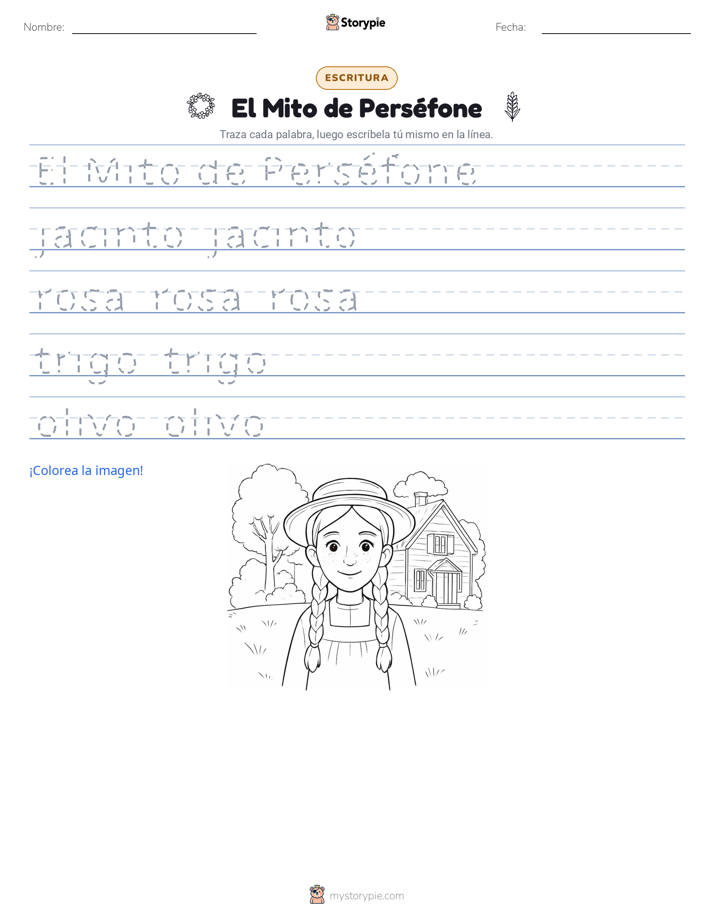 Práctica de Escritura
