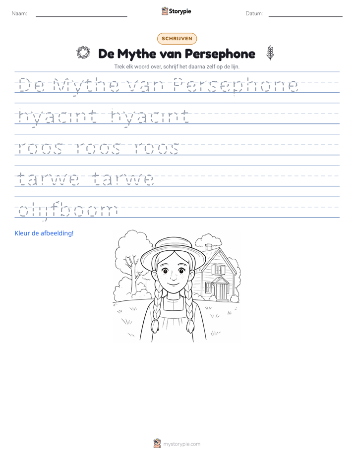 Schrijf Oefening