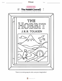 The Hobbit (novel) coloring page for kids