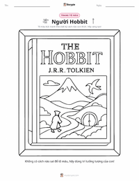 Trang tô màu Anh Chàng Hobbit cho trẻ em