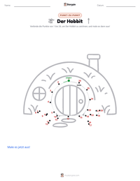 Der Hobbit druckbare Arbeitsblatt Vorschau