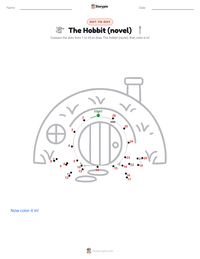 The Hobbit (novel) printable worksheet preview