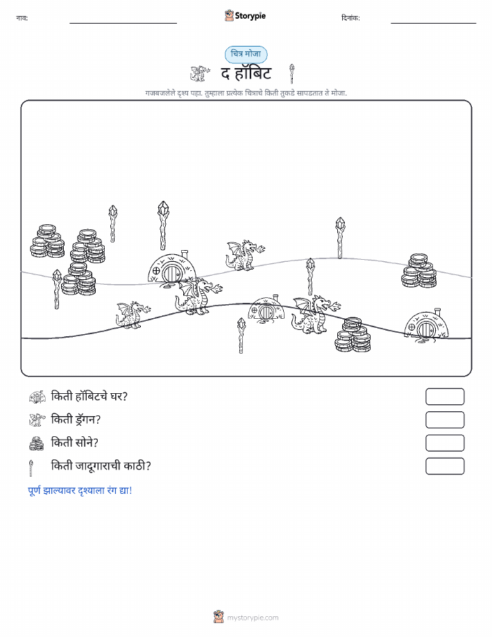 गणना दृश्य