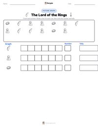 The Lord of the Rings printable worksheet preview