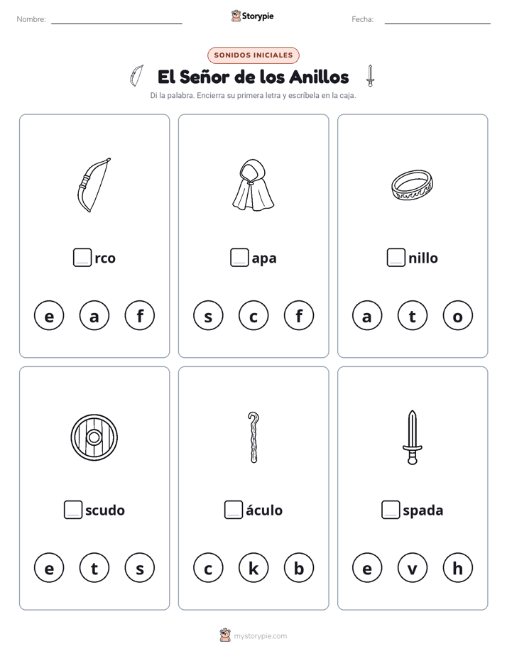 Sonidos Iniciales