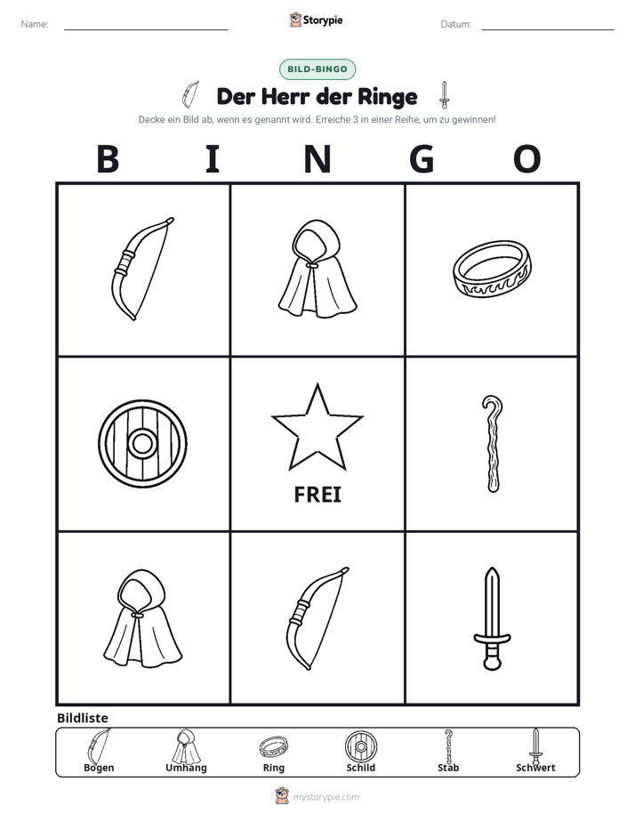 Bild-Bingo