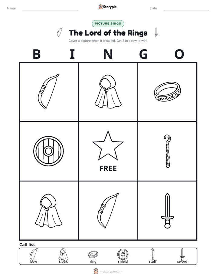 Picture Bingo