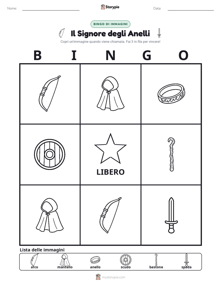 Bingo delle Immagini