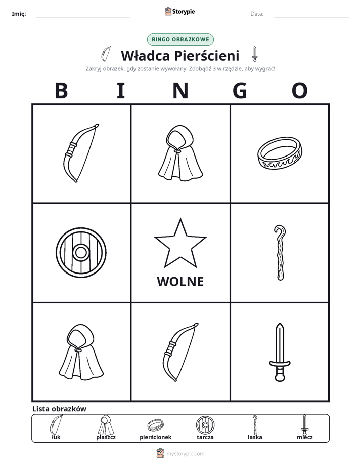 Bingo obrazkowe