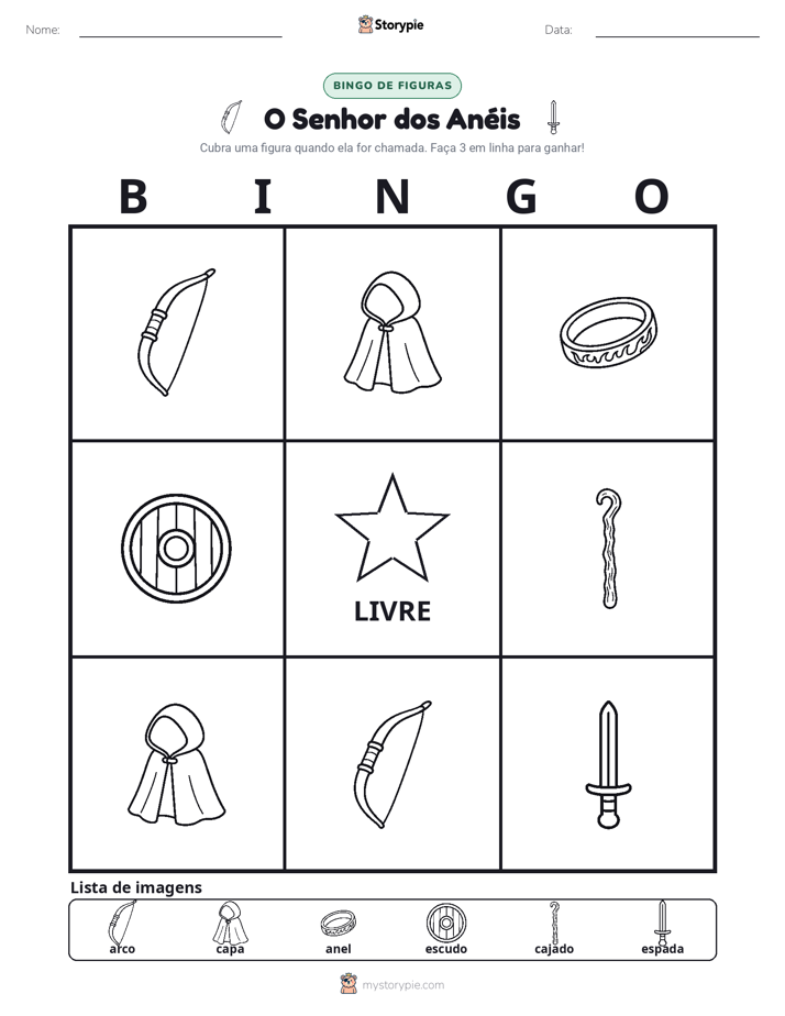 Bingo de Imagens