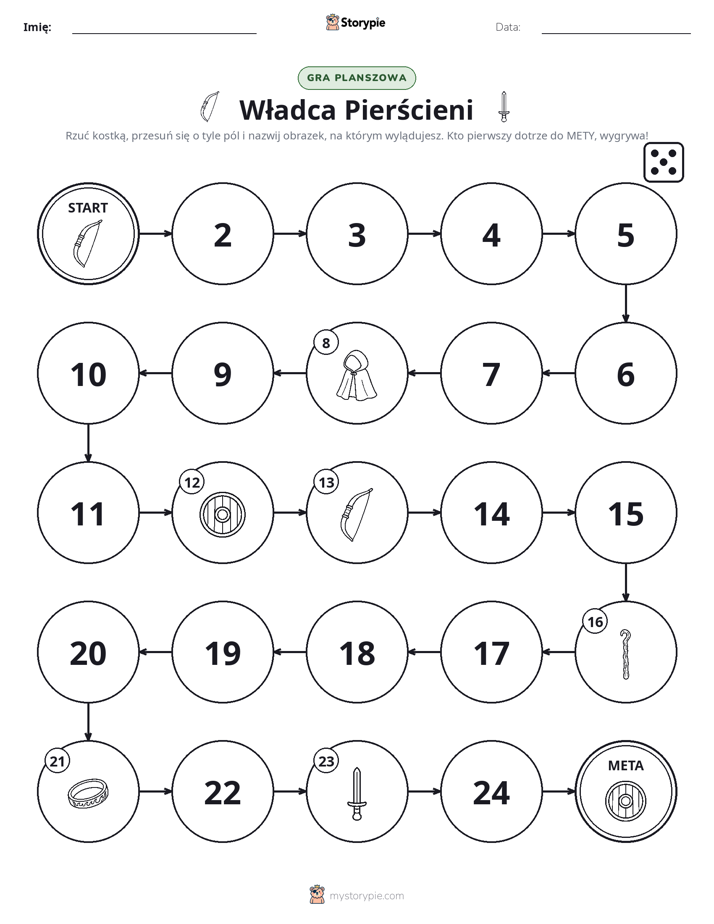 Gra Rzuć i Poruszaj się