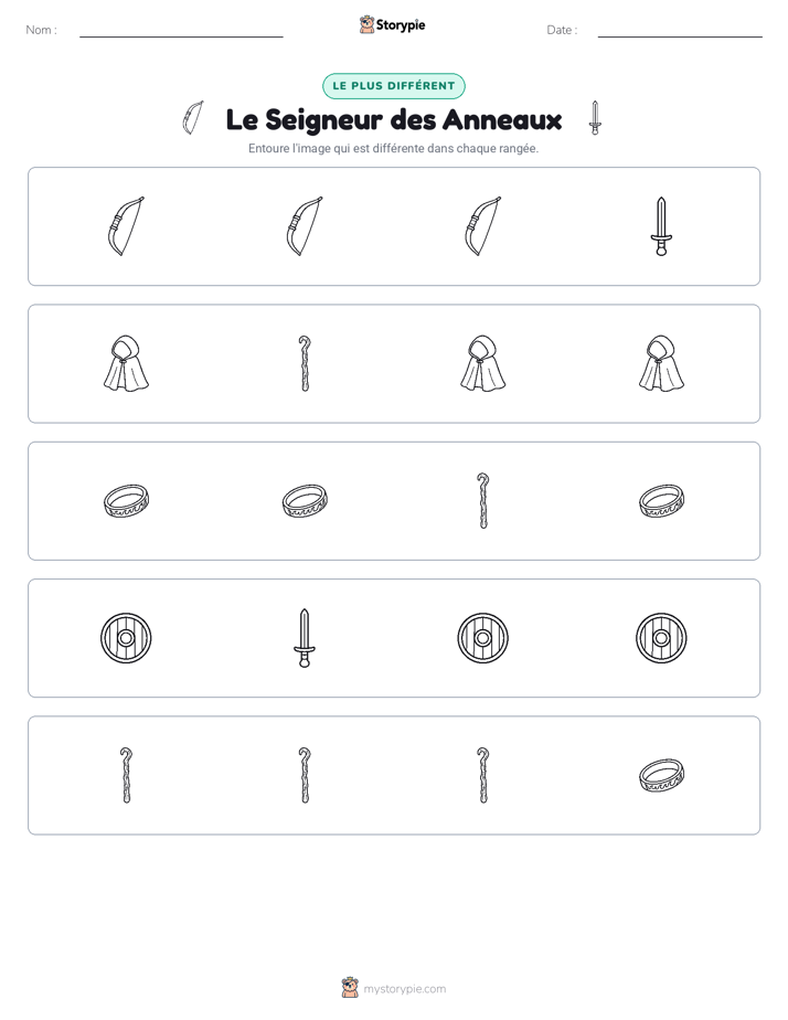 Celui qui ne correspond pas
