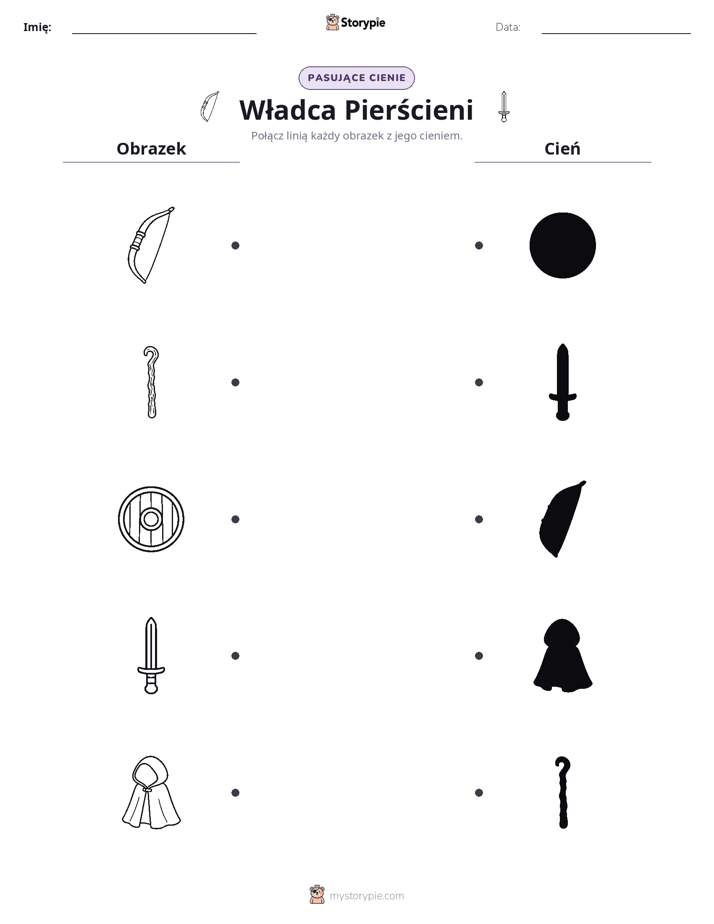 Dopasowanie cieni