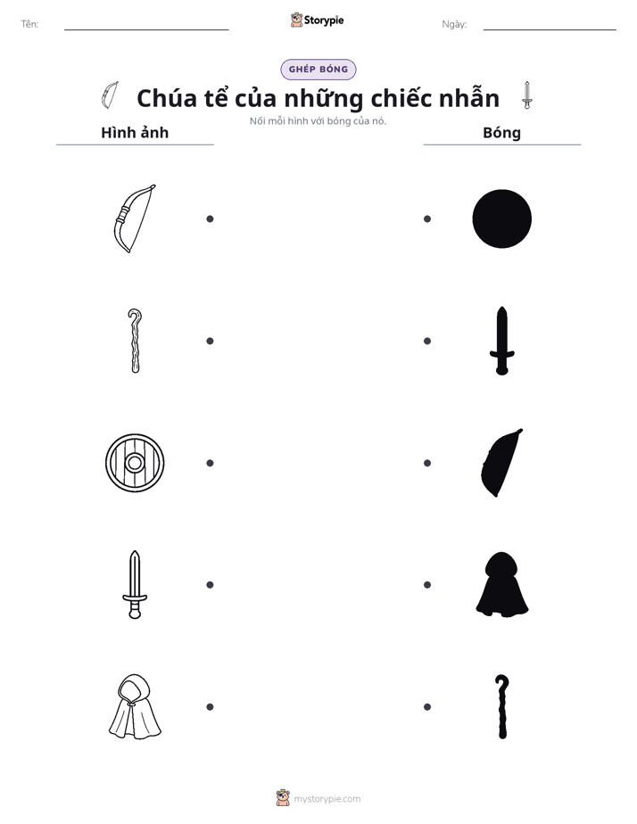 Ghép Hình Bóng
