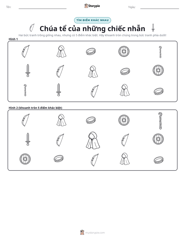 Tìm Sự Khác Biệt