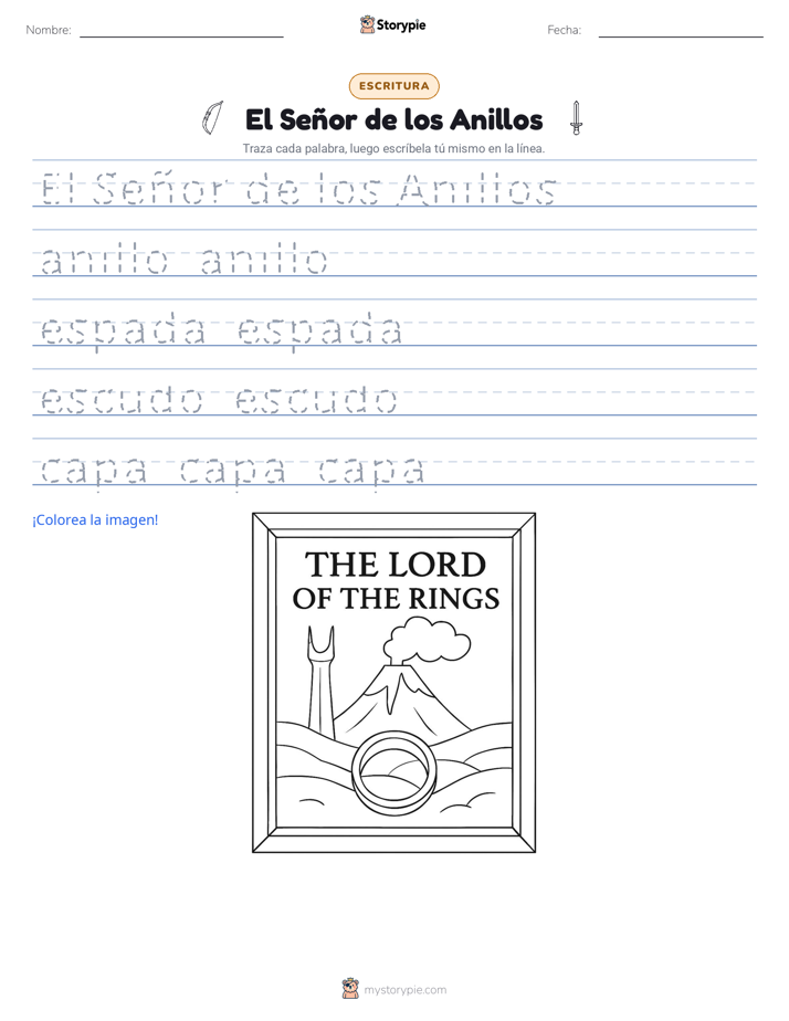 Práctica de Escritura