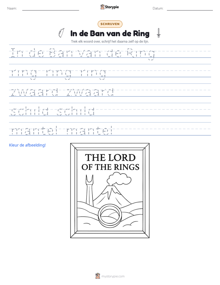Schrijf Oefening
