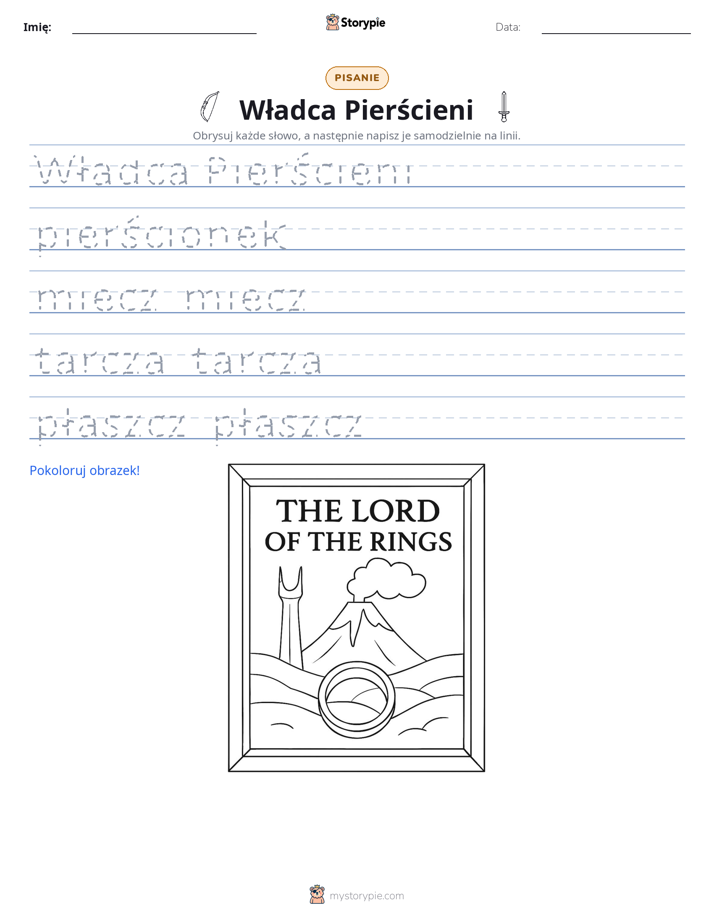 Ćwiczenie Pisania