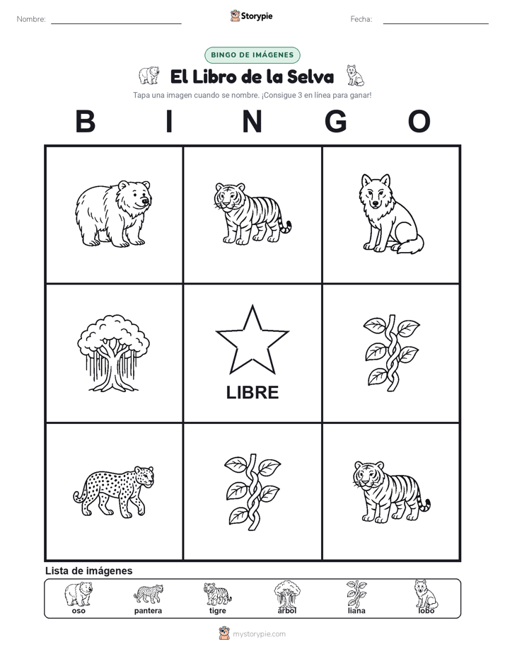 Bingo de Imágenes