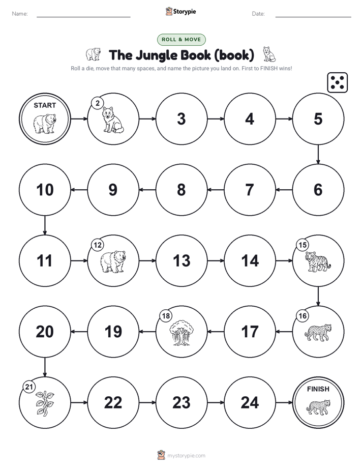 Roll & Move Game