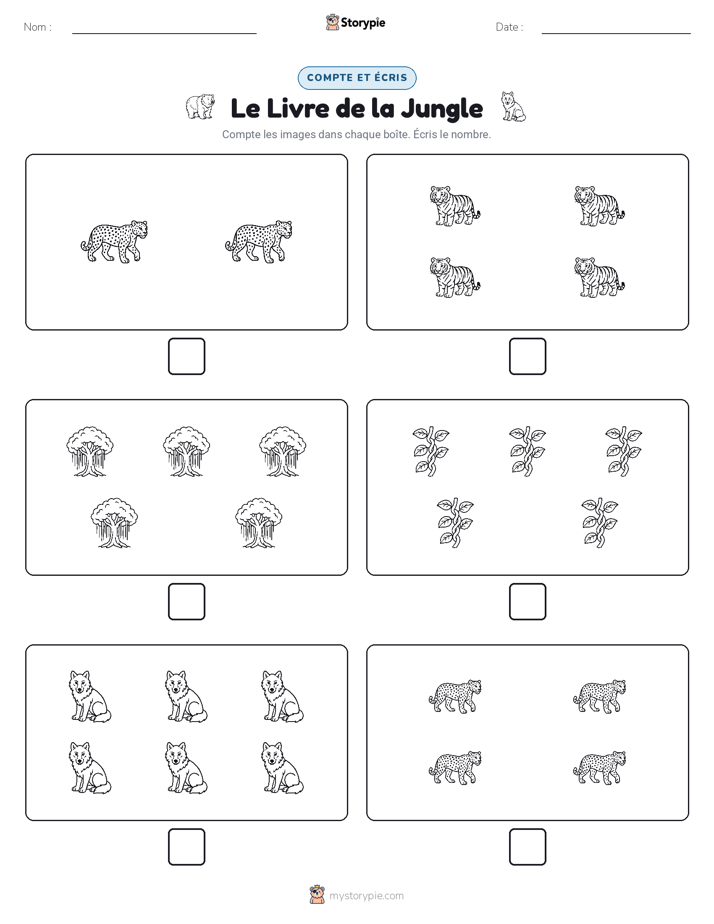 Compter & Écrire
