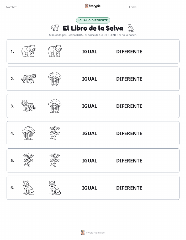 Igual o Diferente