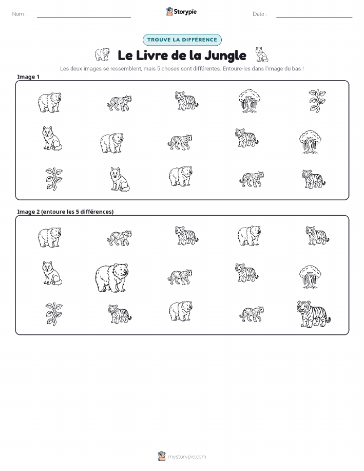 Trouvez les Différences