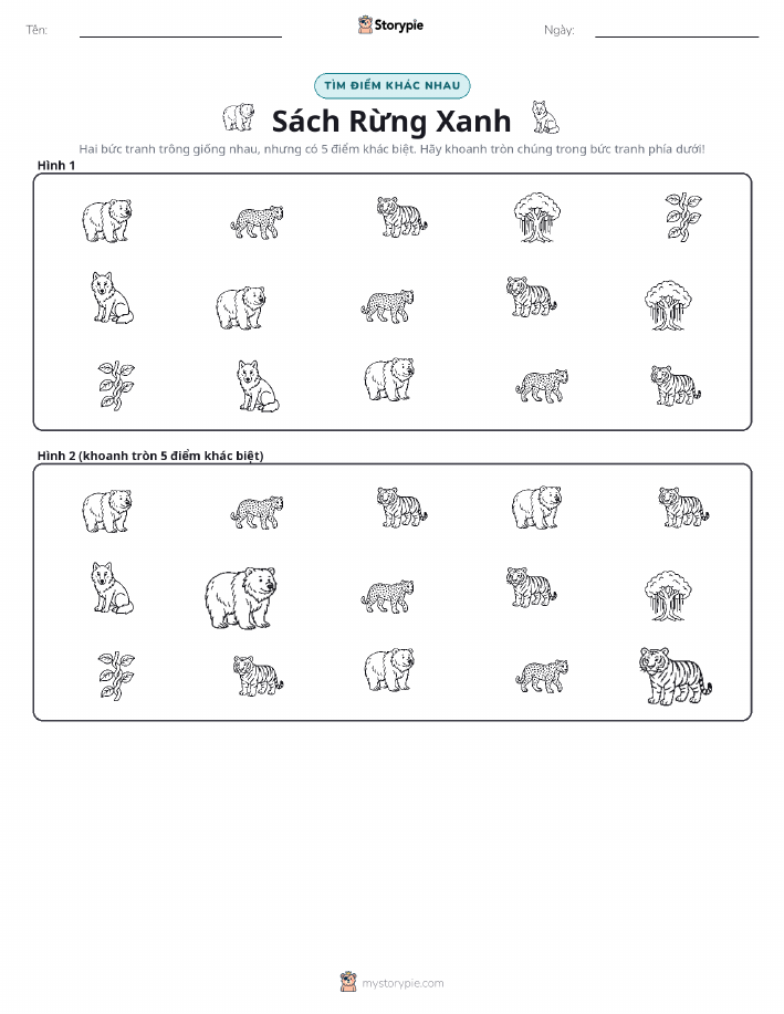 Tìm Sự Khác Biệt