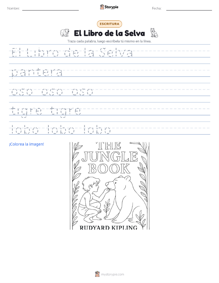 Práctica de Escritura