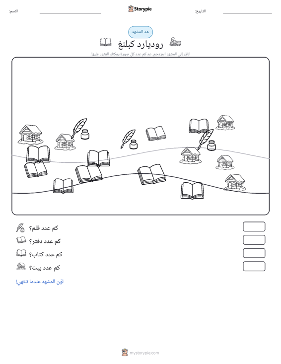 مشهد العد