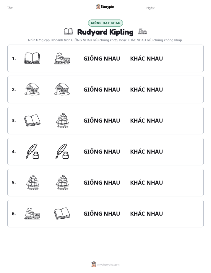 Giống Hay Khác