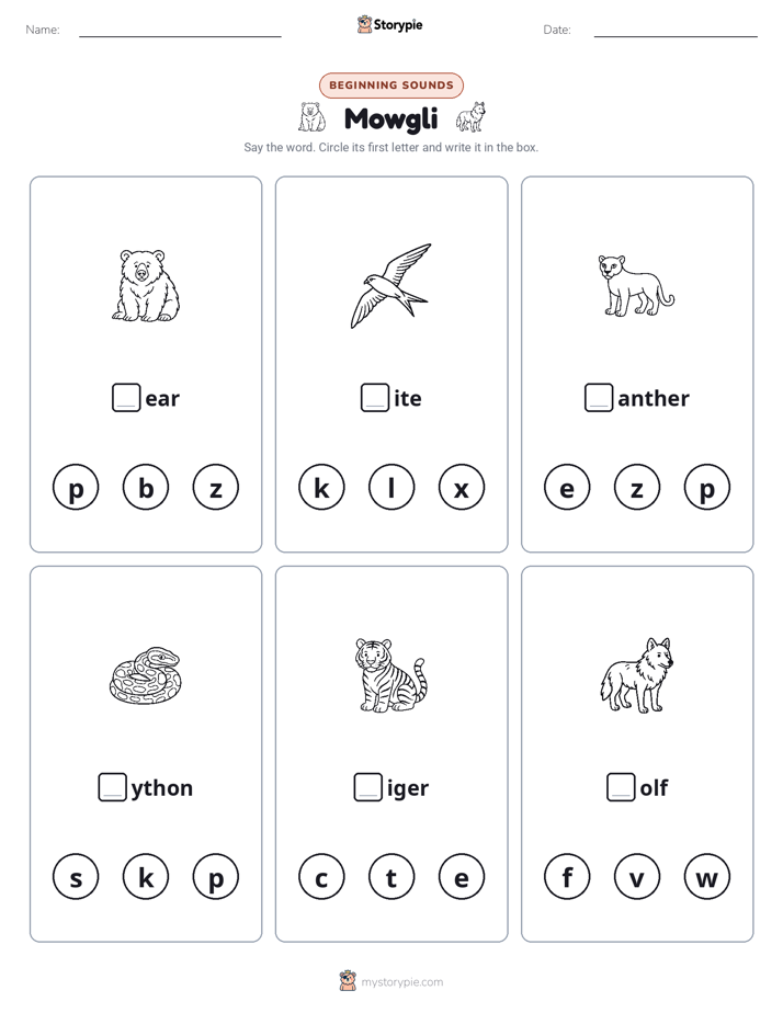 Beginning Sounds