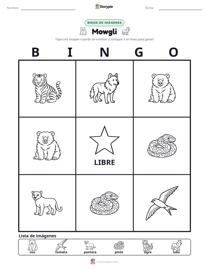 Bingo de Imágenes