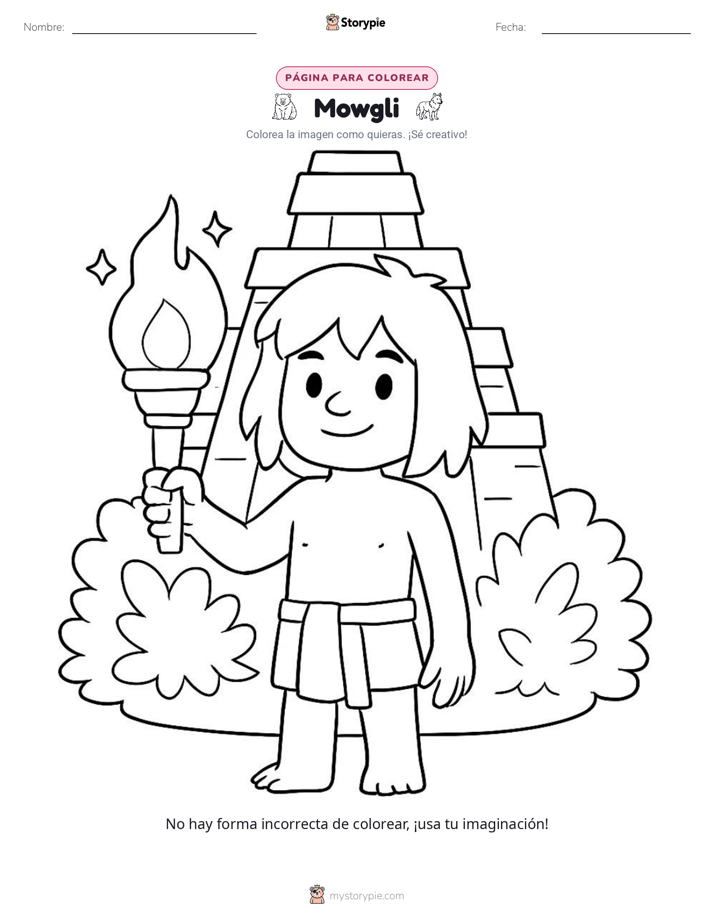 Página para Colorear