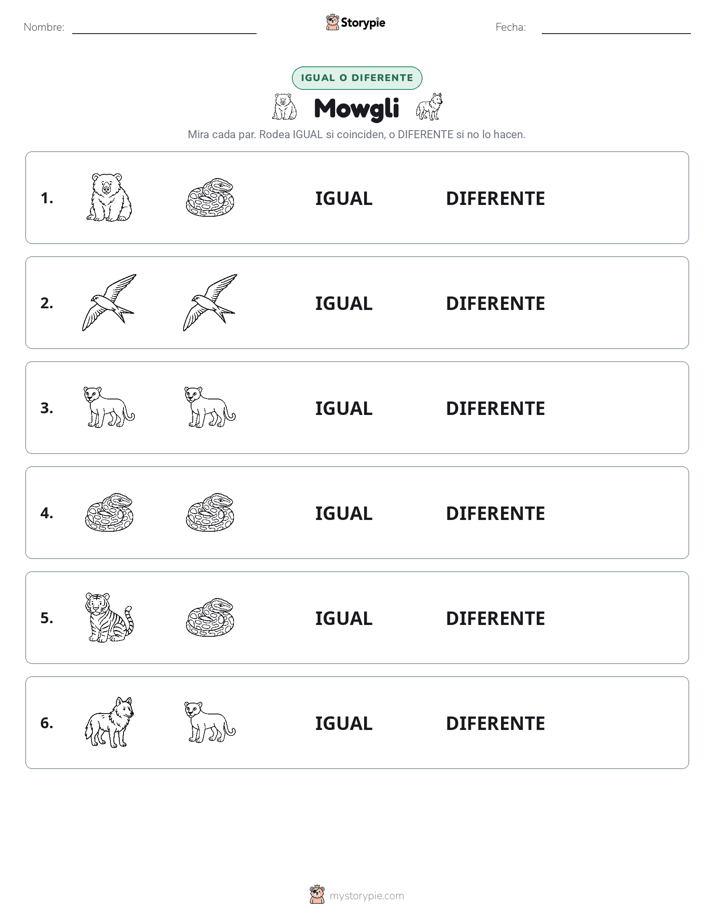 Igual o Diferente