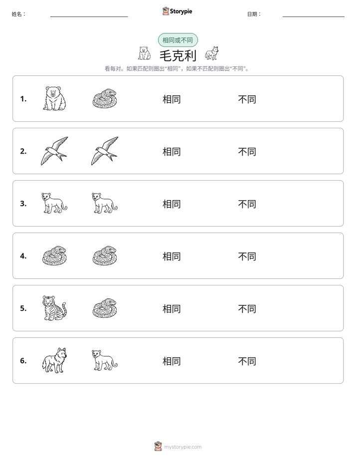 相同或不同