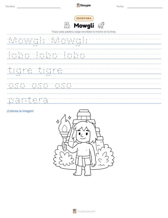 Práctica de Escritura