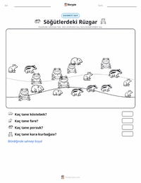 Söğütlerdeki Rüzgar yazdırılabilir çalışma sayfası önizlemesi