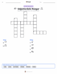 Söğütlerdeki Rüzgar yazdırılabilir çalışma sayfası önizlemesi