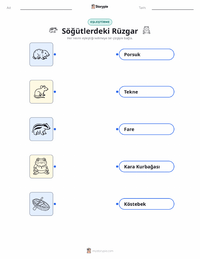 Söğütlerdeki Rüzgar çocuklar için yazdırılabilir çalışma sayfası
