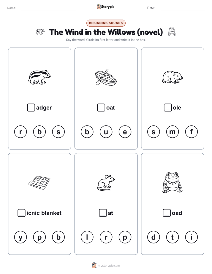 Beginning Sounds