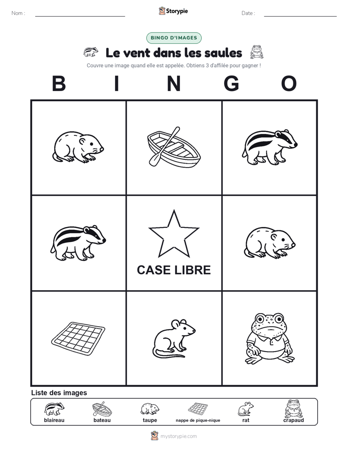 Bingo d'Images