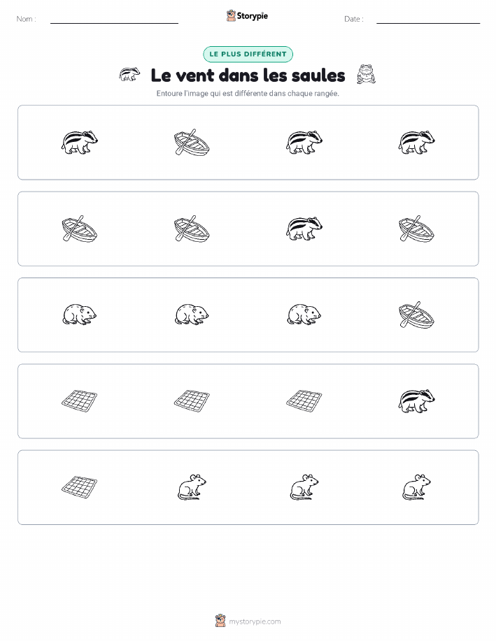 Celui qui ne correspond pas