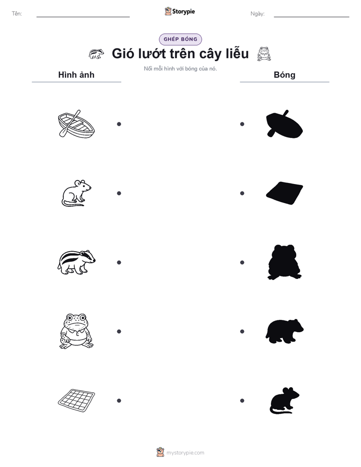 Ghép Hình Bóng
