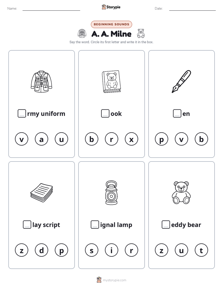 Beginning Sounds