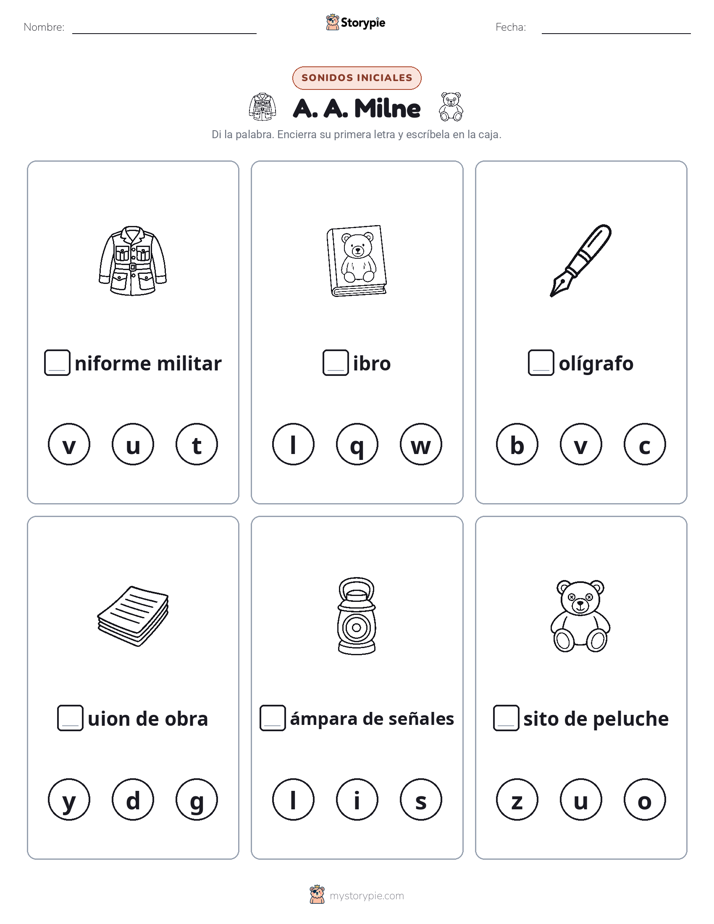 Sonidos Iniciales