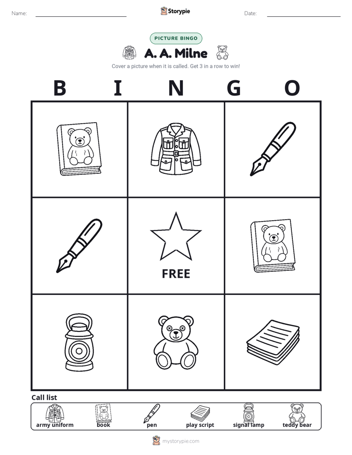 Picture Bingo