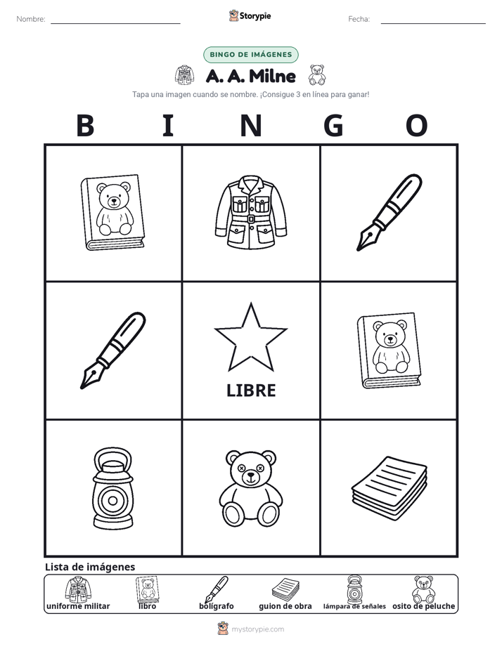 Bingo de Imágenes